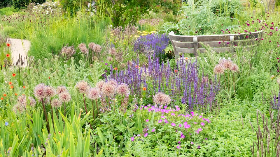Take a seat in the Paradise Gardens